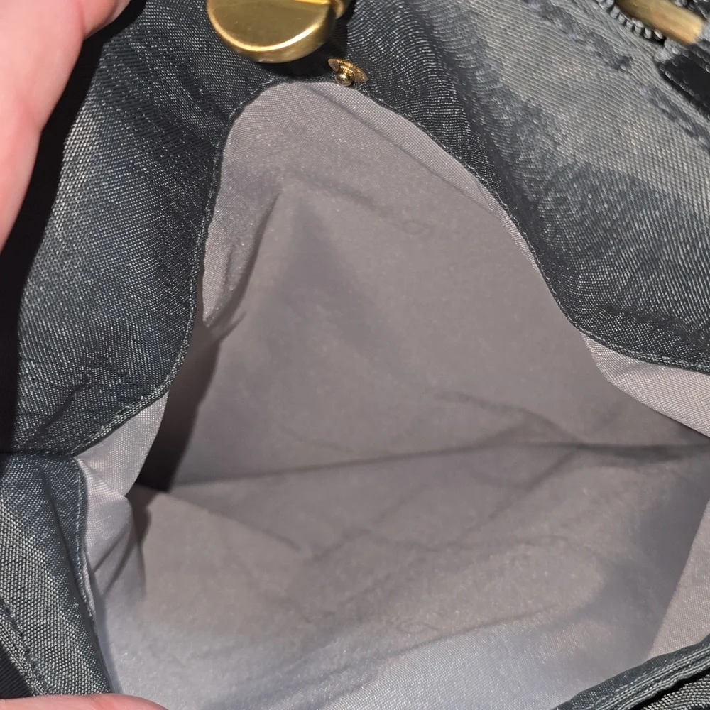 Baggallini Charcoal Gray Backpack Purse Bag